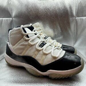 Size 12 - Air Jordan 11 Retro Mens White Dark Concord Basketball Shoe 378037-107